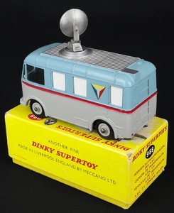 Dinky supertoys 988 abc tv transmitter van cc800 back