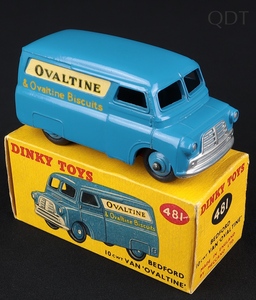 Dinky toys 481 ovaltine van bedford cc810 front