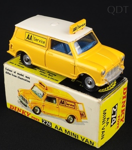 Dinky toys 274 aa mini van cc812 front