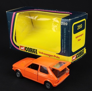 Corgi toys 289 vw polo dd576 back