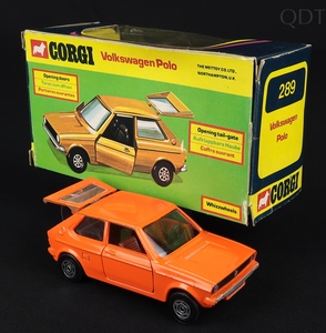 Corgi toys 289 vw polo dd576 front