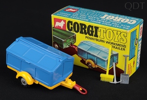 Corgi toys 109 pennyburn workmen's trailer cc815 front