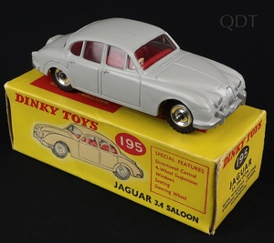 Dinky toys 195 jaguar 3.4 saloon cc819 front