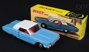 Dinky toys hong kong 57:005 ford thunderbird dd601 front