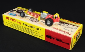 Dinky toys 370 dragster set dd613 box