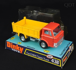 Dinky toys 438 ford d800 tipper truck dd618 front