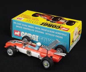 Corgi toys 158 lotus climax f1 dd62 back