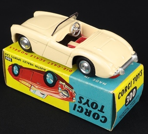 Corgi toys 300 austin healey sports car dd624 back