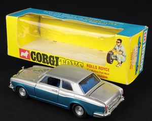 Corgi toys 276 rolls royce dd626 back