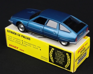 French dinky toys spanish 01455 citroen cx pallas dd645 back