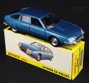 French dinky toys spanish 01455 citroen cx pallas dd645 front