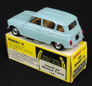 French dinky toys spanish 518 renault 4l dd646 back