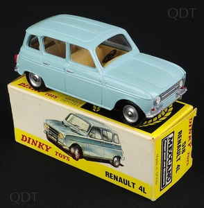 French dinky toys spanish 518 renault 4l dd646 front