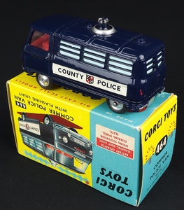 Corgi toys 464 county police commer van dd701 back