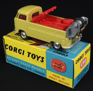 Corgi toys 490 volkswagen breakdown truck dd704 back