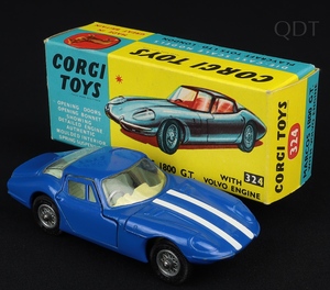 Corgi toys 324 marcos 1800 gt volvo dd707 front