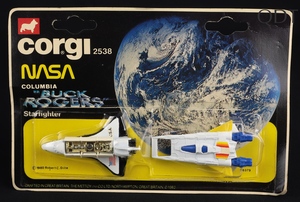 Corgi junior 2538 buck rogers nasa dd729 front