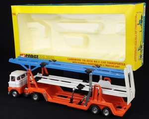 Corgi major toys 1146 carrimore tri deck transporter dd750 back