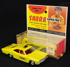 Sabra models 8116 chevrolet taxi dd755 front