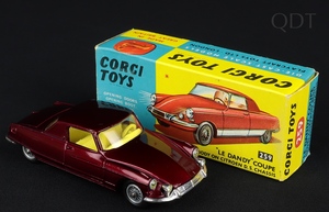 Corgi toys 259 citroen le dandy dd773 front