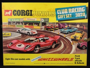 Corgi juniors gift set 3020 club racing dd793 back