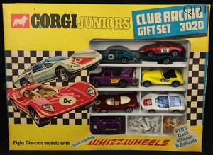 Corgi juniors gift set 3020 club racing dd793 front