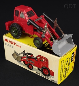 Dinky toys 437 muir hill taylor woodrow dd800 front