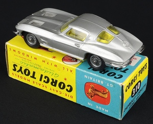 Corgi toys 310 chevrolet corvette sting ray dd815 back