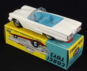 Corgi toys 215 ford thunderbird open sports dd820 back