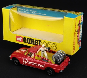 Corgi 510 citroen tour de france team manager's car dd830 back