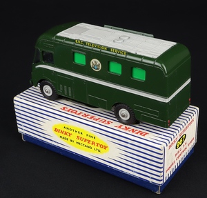 Dinky supertoys 967 bbc tv mobile control room dd833 back