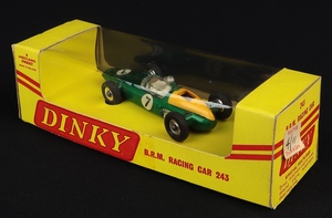 Dinky toys 243 brm elite racing car dd842 back