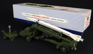 Dinky supertoys 666 missile erecting vehicle platform dd876 back