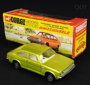 Corgi toys 306 morris marina 1.8 coupe dd886 front