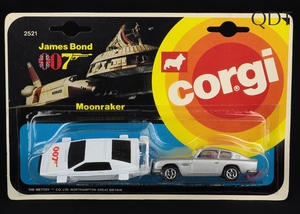 Corgi junior 2521 moonraker twin pack dd892 front