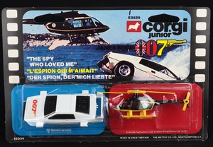 Corgi junior twin pack james bond dd894 front