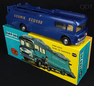 Corgi toys 1126 ecurie ecosse racing car transporter dd897 front