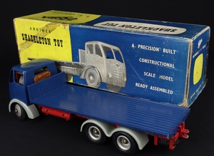 Shackleton foden flatbed truck dd860 back