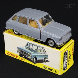 French dinky 1453 renault 6 dd917 front