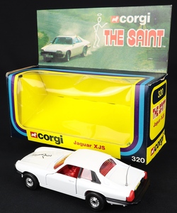 Corgi toys 320 jaguar xjs saint's dd949 back