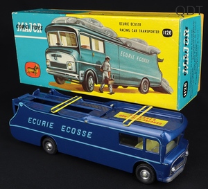 Corgi toys 1126 ecurie ecsse racing car transporter dd980 front