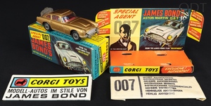 Corgi toys 261 james bond aston martin 007 ee9 front