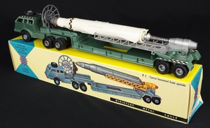 Jouets france berliet tractor transporter missile ee2 back