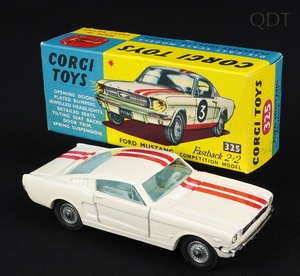 Corgi toys 325 ford mustang ee11 front