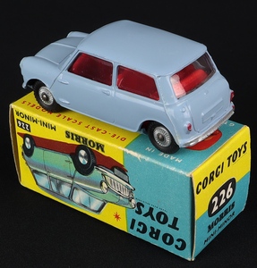 Corgi toys 226 morris mini minor ee13 back