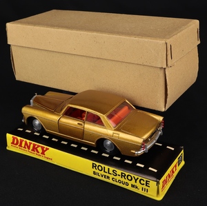 Dinky toys a 127 rolls royce ee16 back