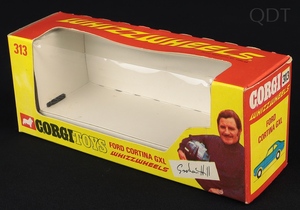 Corgi toys 313 graham hill's ford cortina box ee23 front