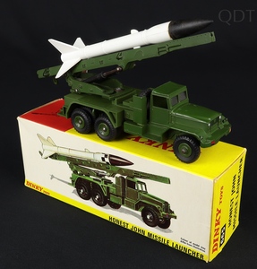 Dinky toys 665 honest john missile launcher ee62 front