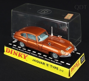 Dinky toys 131 e type jaguar ee86 front