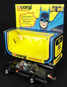 Corgi toys 267 batmobile ee115 back